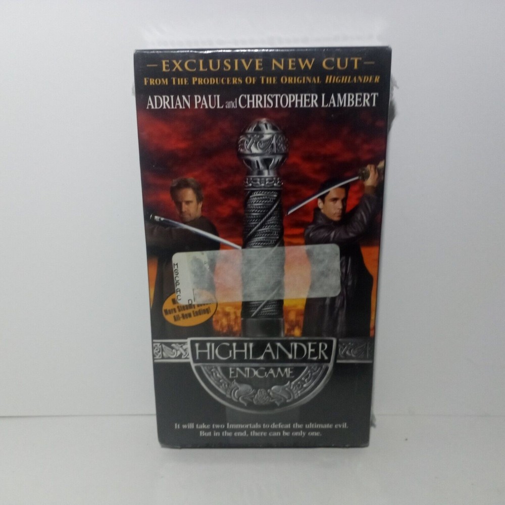 Highlander: Endgame (VHS) NIP New Sealed